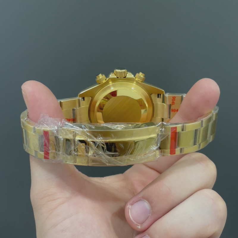 Seitona “John Mayer Gold & Green” – 40mm Hybrid Chronograph Watch