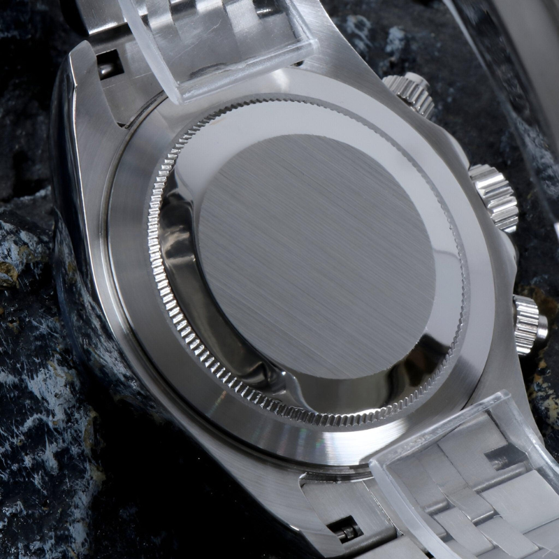 TUDEIKO Chrono Pink – 40mm Hybrid Chronograph Watch