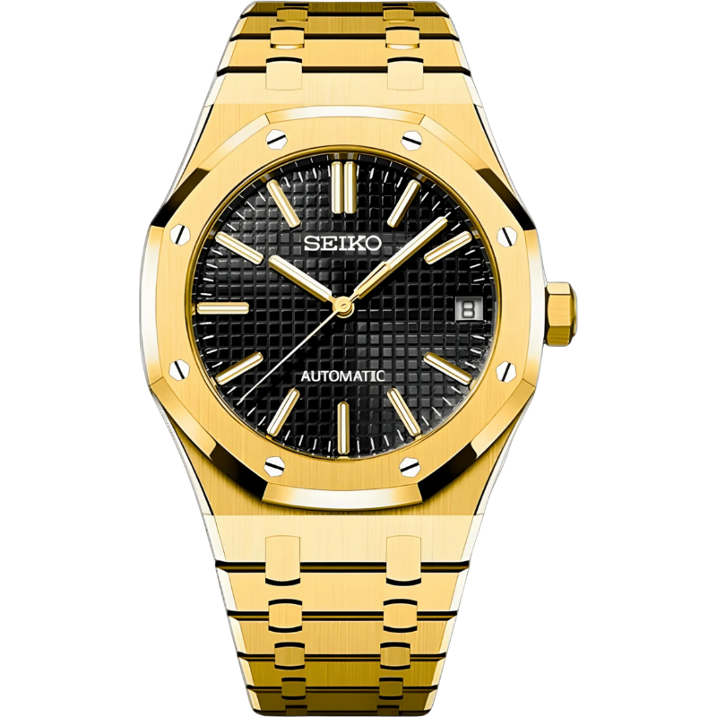 Royal Seikoak “Gold & Black” – 41mm Automatic Watch