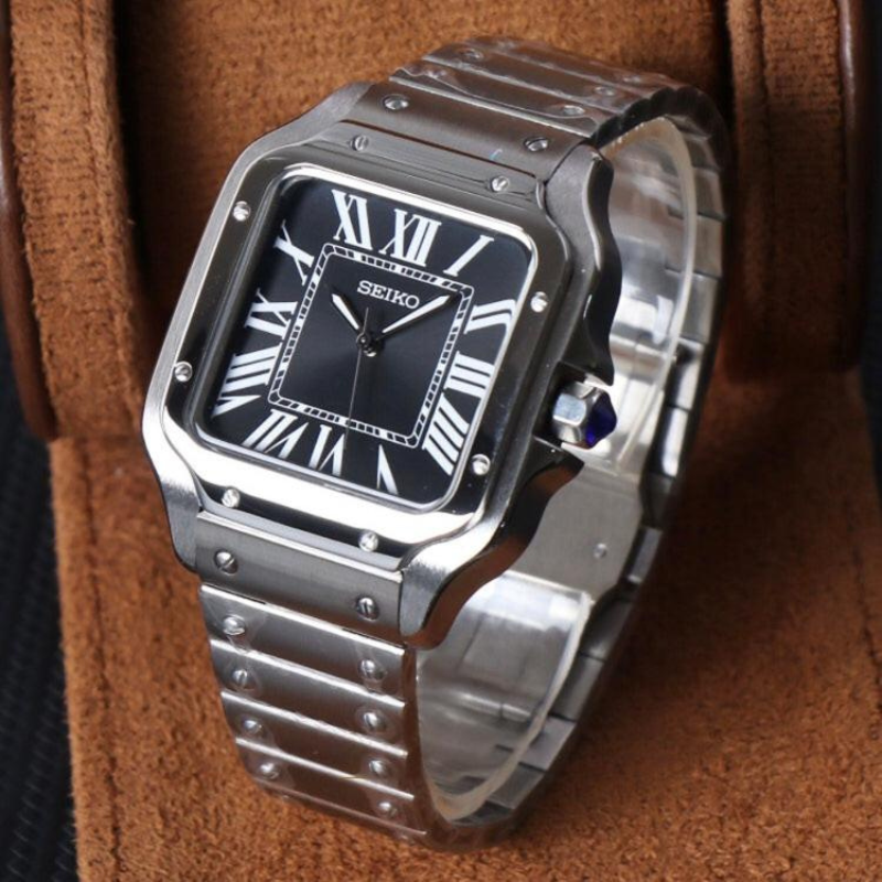 Santeiko "Black" – 38mm Automatic Watch