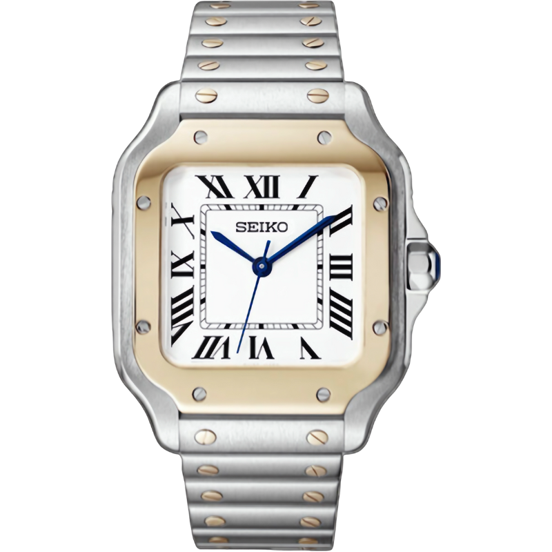 Santeiko "Silver & Gold" – 38mm Automatic Watch