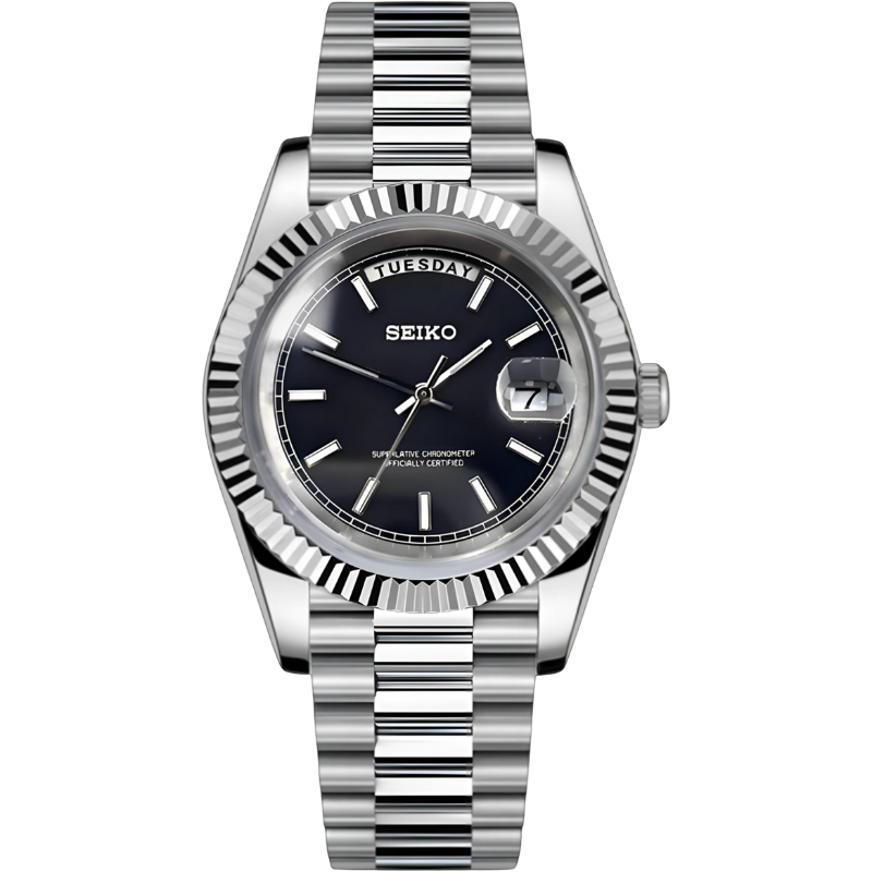 Seikodate "Black" – 39mm Automatic Watch