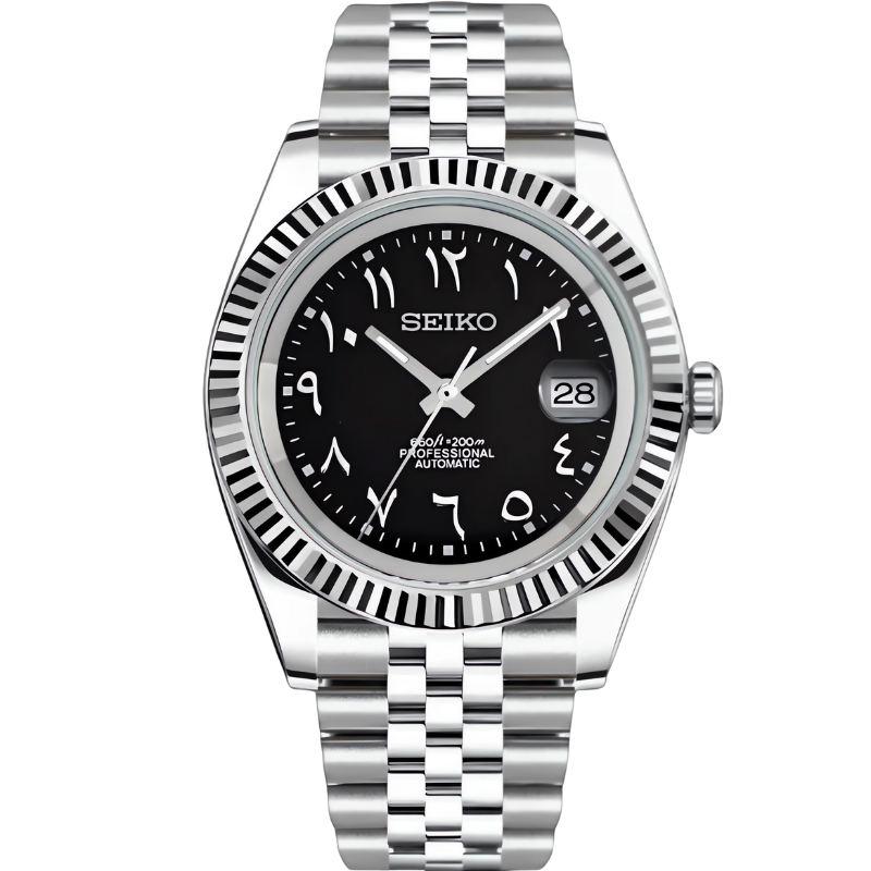 Seikojust "Black Roman" – 36/39mm Automatic Watch