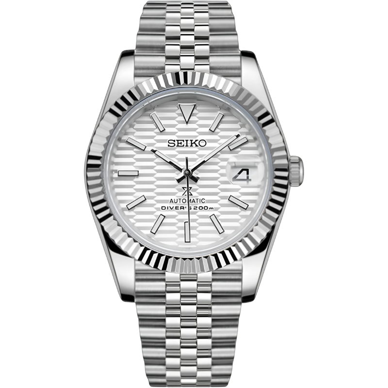 Seikojust “White Motif” – 36mm / 39mm Automatic Watch