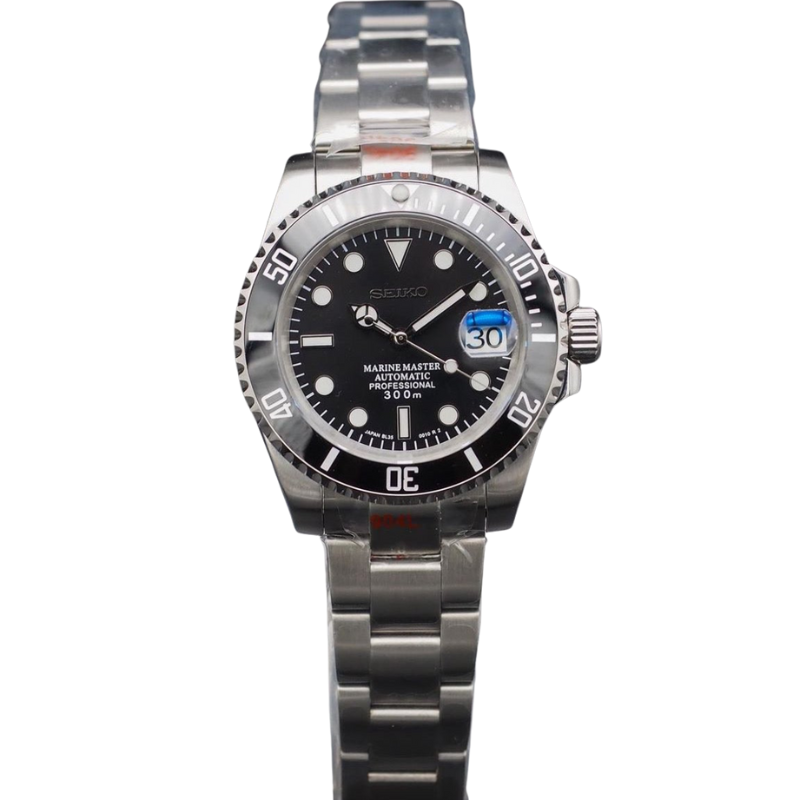Seikomariner “Black” – 40mm Automatic Watch
