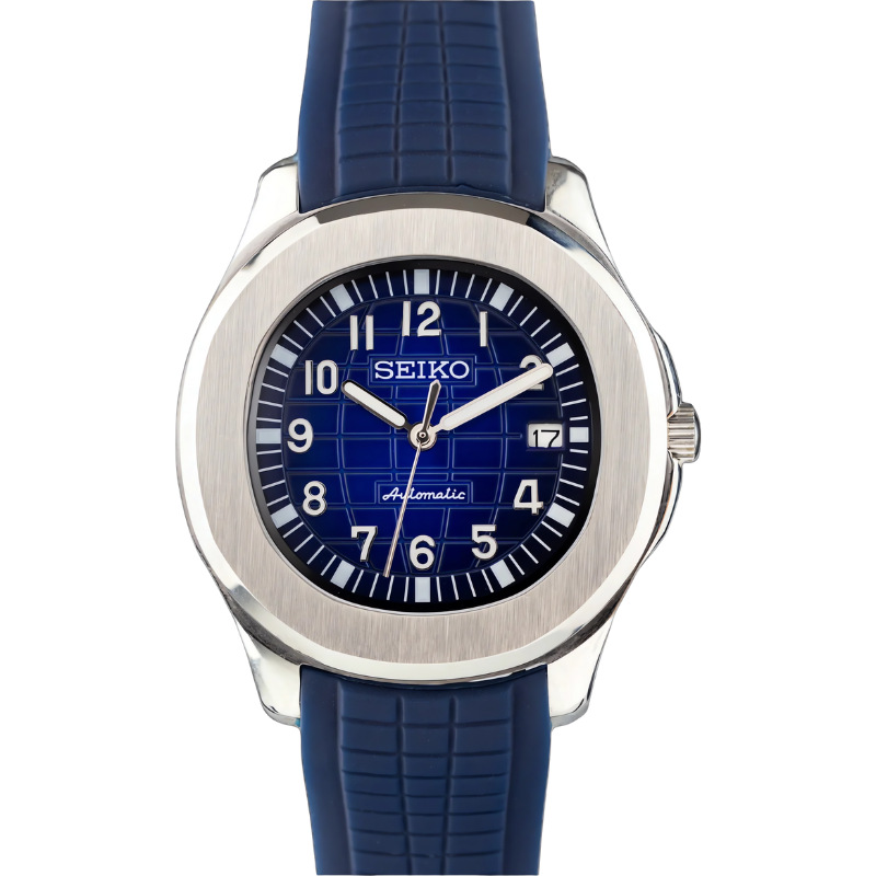 Seikonaut “Silver & Navy” – 41mm Automatic Watch