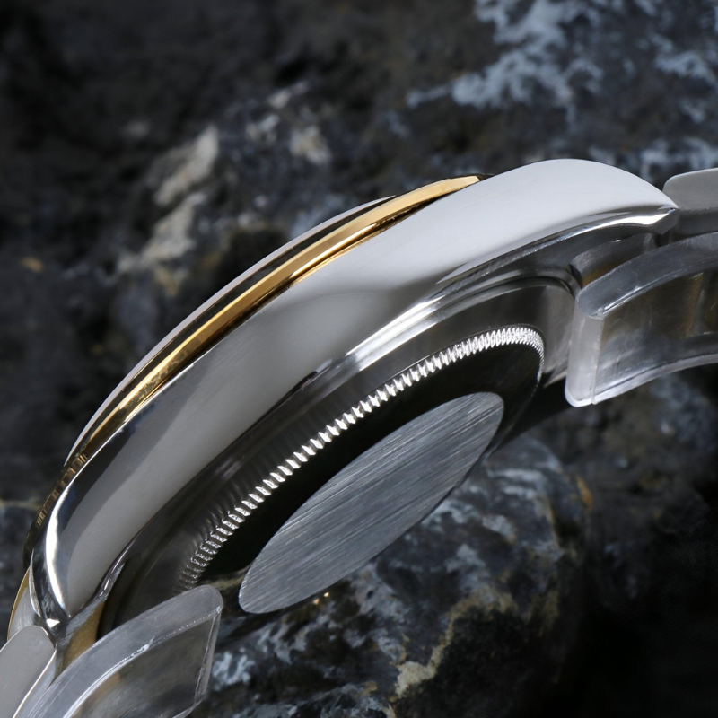 Seitona “White Two-Tone” – 40mm Hybrid Chronograph Watch