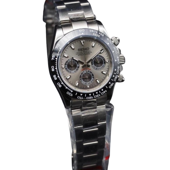 Seitona “Grey” – 40mm Hybrid Chronograph Watch