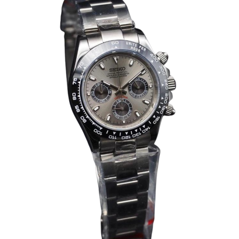 Seitona “Grey” – 40mm Hybrid Chronograph Watch