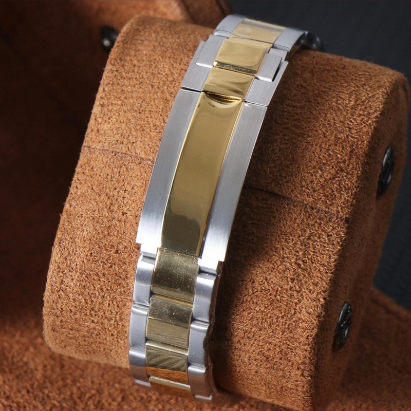 Seitona “White Two-Tone” – 40mm Hybrid Chronograph Watch