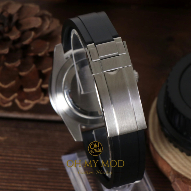 Yacht Masteiko "Silver & Black" – 40mm Automatic Watch