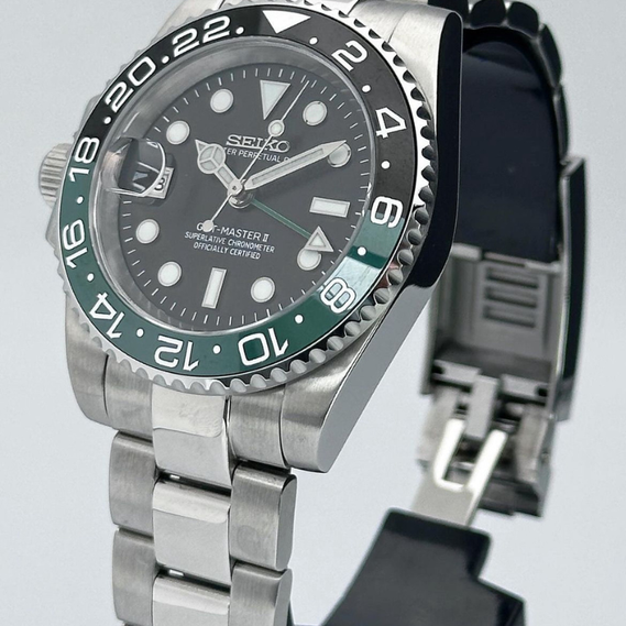 GMTeiko Master II "Sprite" Lefty – 40mm Automatic GMT Watch