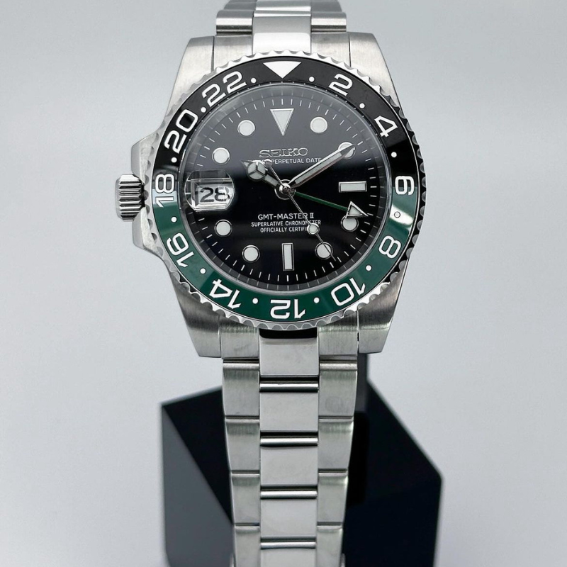 GMTeiko Master II "Sprite" Lefty – 40mm Automatic GMT Watch