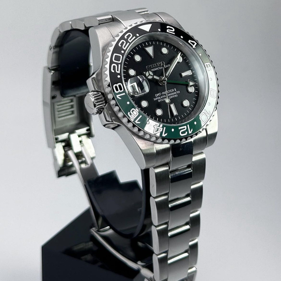 GMTeiko Master II "Sprite" Lefty – 40mm Automatic GMT Watch