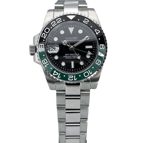 GMTeiko Master II "Sprite" Lefty – 40mm Automatic GMT Watch