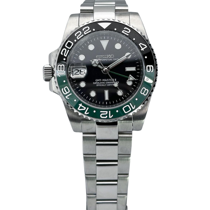 GMTeiko Master II "Sprite" Lefty – 40mm Automatic GMT Watch