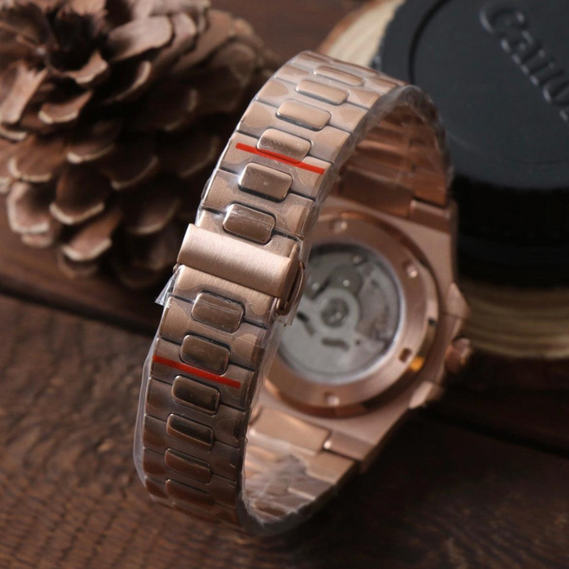 Nautiko “Rose Gold & Chocolate” – 41mm Automatic Watch