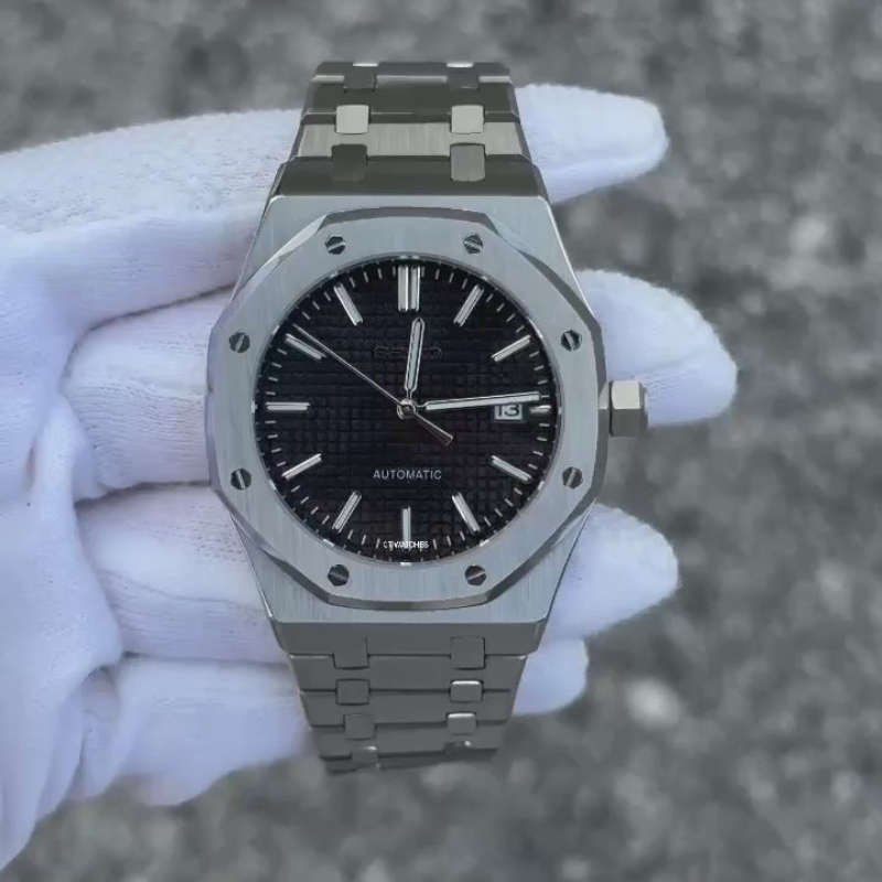 Royal Seikoak “Black” – 41mm Automatic Watch
