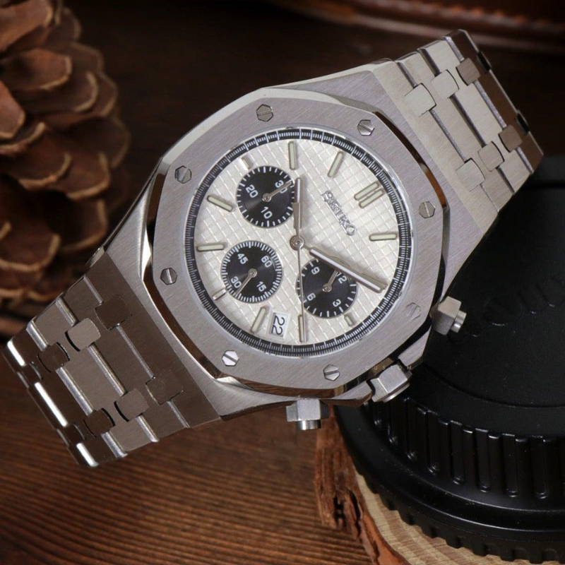 Royal Seikoak “Rose Gold & Black” – 41mm Automatic Watch