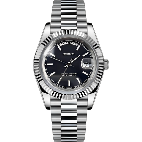 Seikodate "Black" – 39mm Automatic Watch