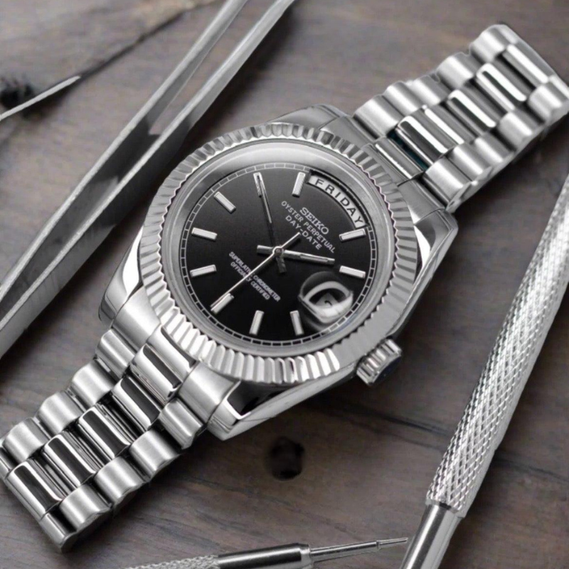 Seikodate "Black" – 39mm Automatic Watch