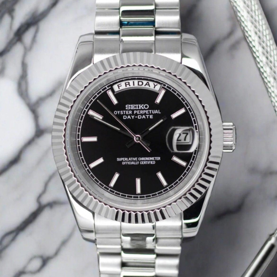 Seikodate "Black" – 39mm Automatic Watch