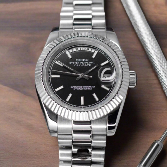 Seikodate "Black" – 39mm Automatic Watch