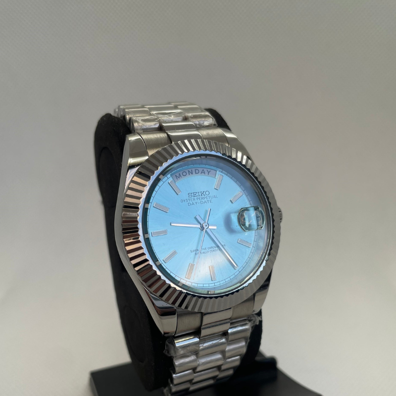 Seikodate "Ice Blue" – 39mm Automatic Watch