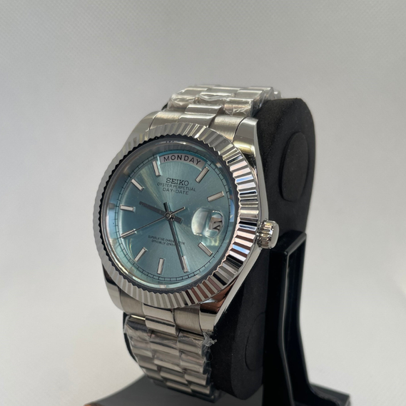 Seikodate "Ice Blue" – 39mm Automatic Watch