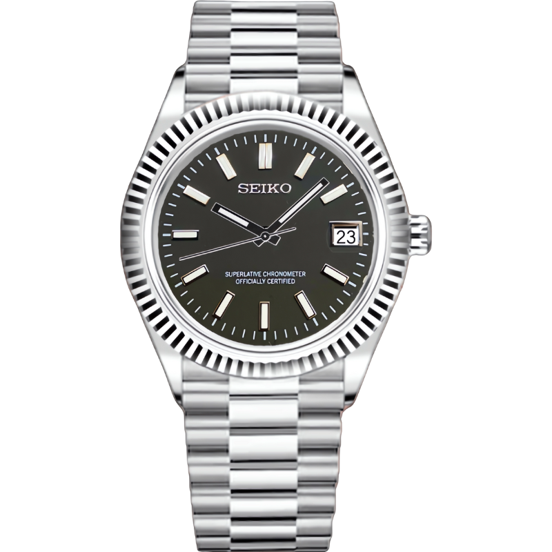 Seikojust "Black" – 36/39mm Automatic Watch