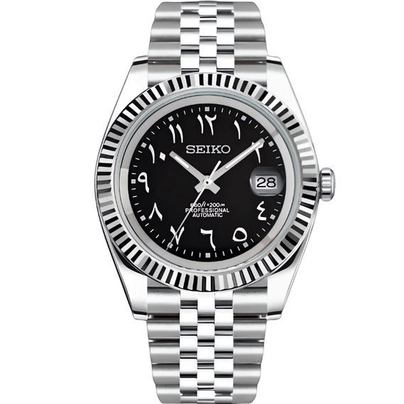 Seikojust "Black Roman" – 36/39mm Automatic Watch