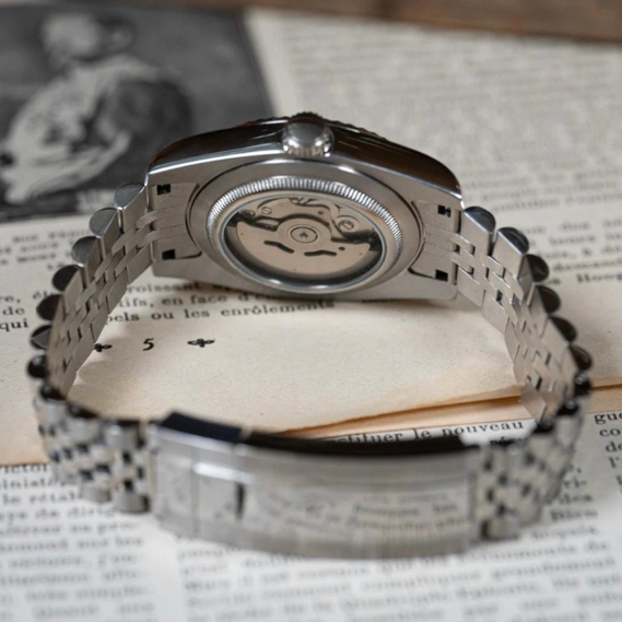 Seikojust "Blue Arabic" – 36/39mm Automatic Watch