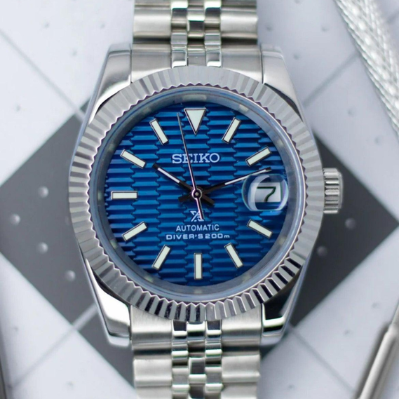 Seikojust "Blue Motif" – 36/39mm Automatic Watch