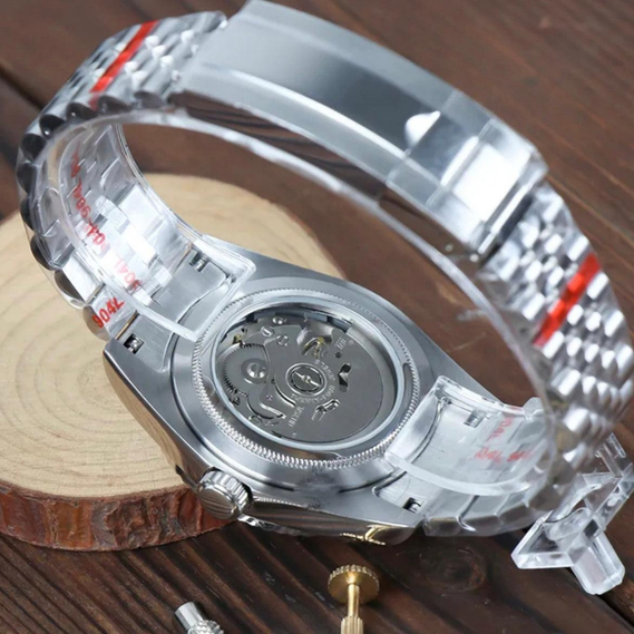 Seikojust "Gradient Blue Arabic" – 36/39mm Automatic Watch