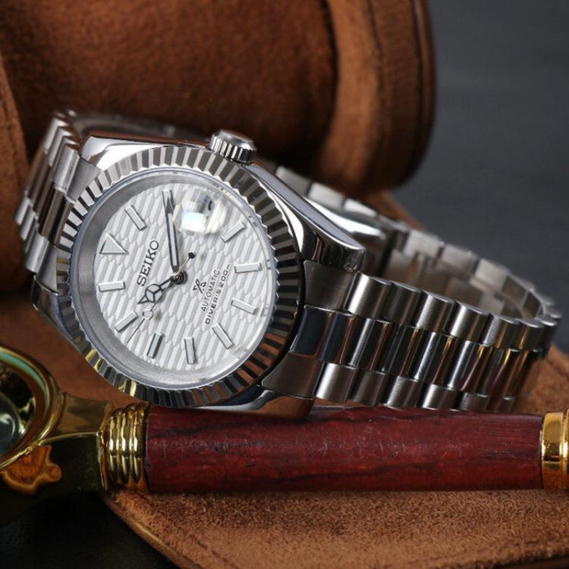 Seikojust “White Motif” – 36mm / 39mm Automatic Watch