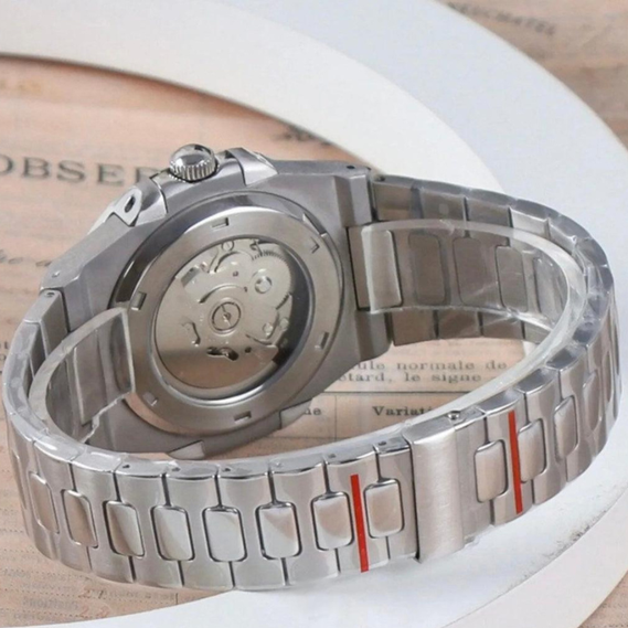 Nautiko “Openheart” Black – 41mm Automatic Watch